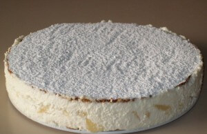 Torta ricotta e pere